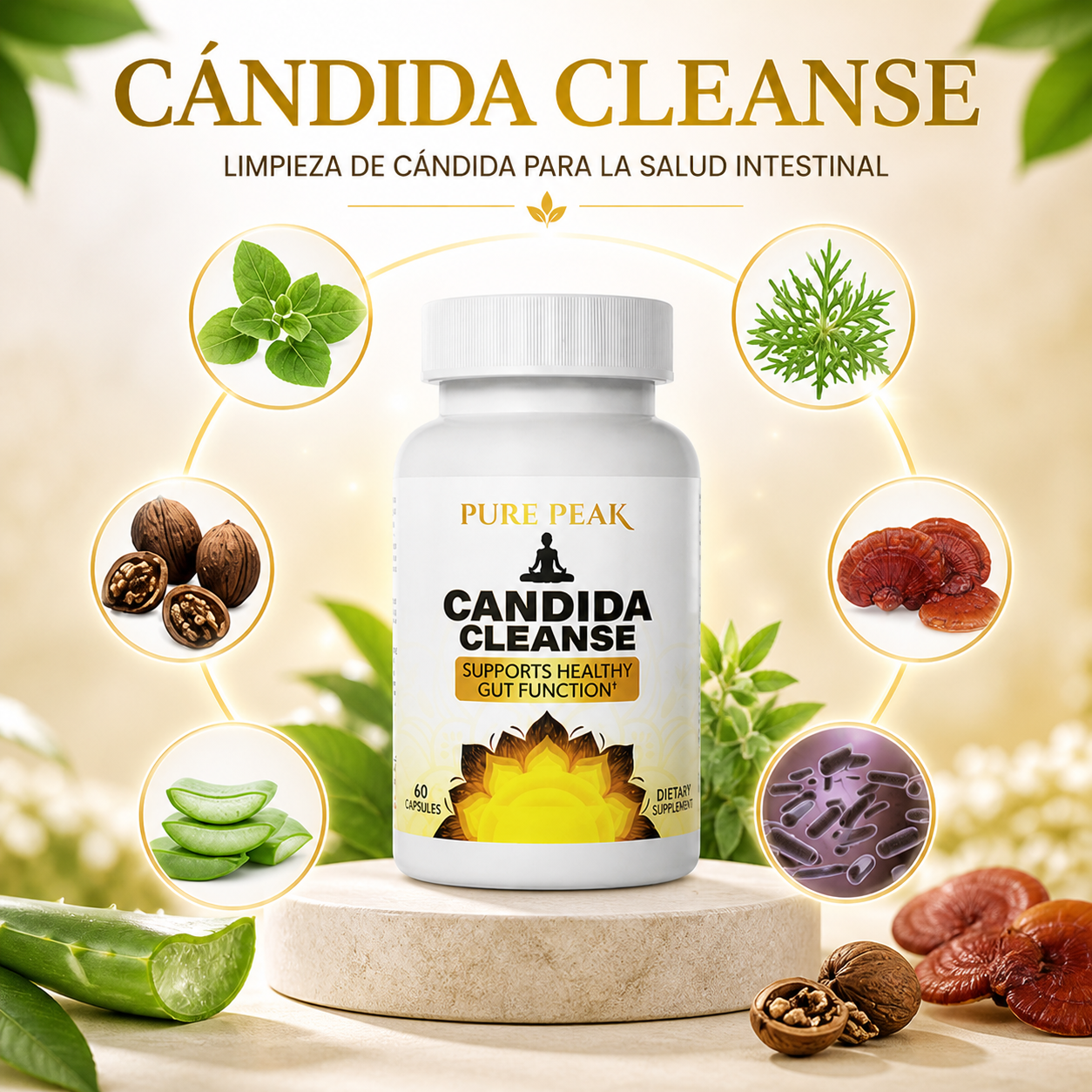CANDIDA CLEANSE - Equilibra tu intestino, transforma tu bienestar ✨💚