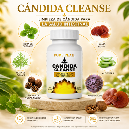 CANDIDA CLEANSE - Equilibra tu intestino, transforma tu bienestar ✨💚