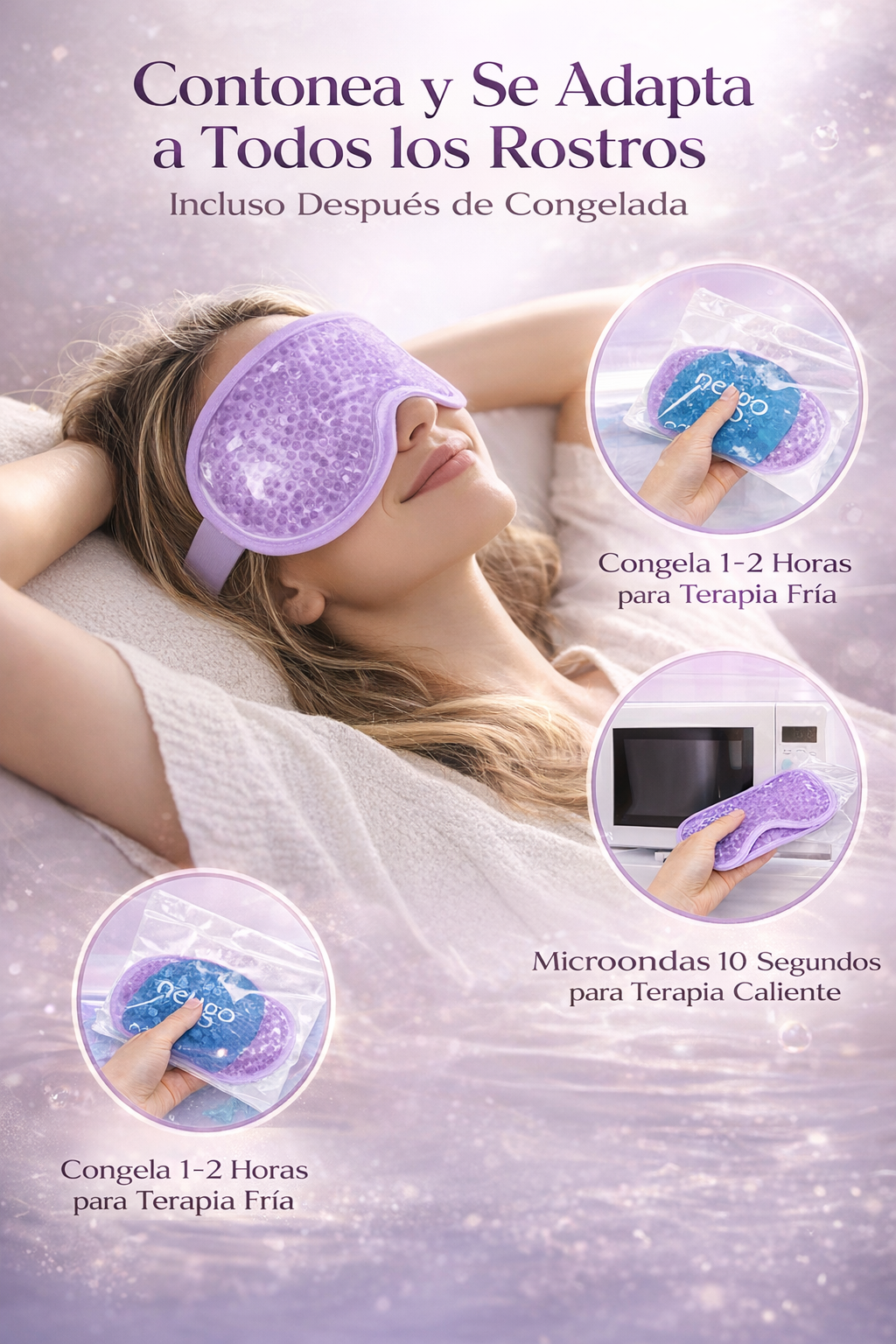 MASCARA DE GEL PARA LOS OJOS
