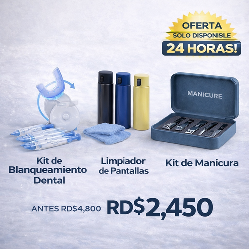 Kit Esencial 3 en 1 - Sonrie, Cuida y Limpia