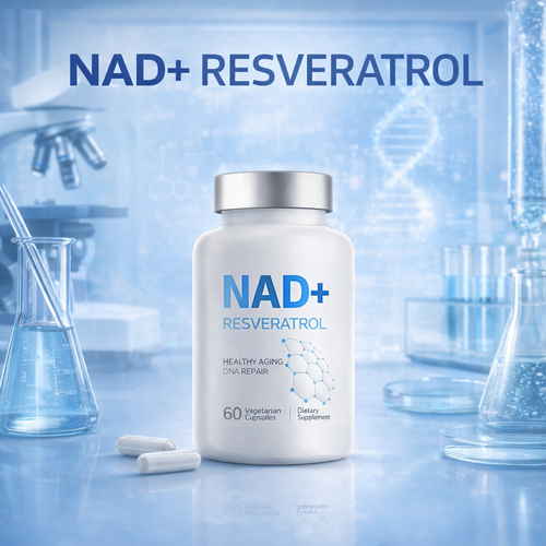 NAD + RESVERATROL - Recupera tu Juventud y Energia Hoy!