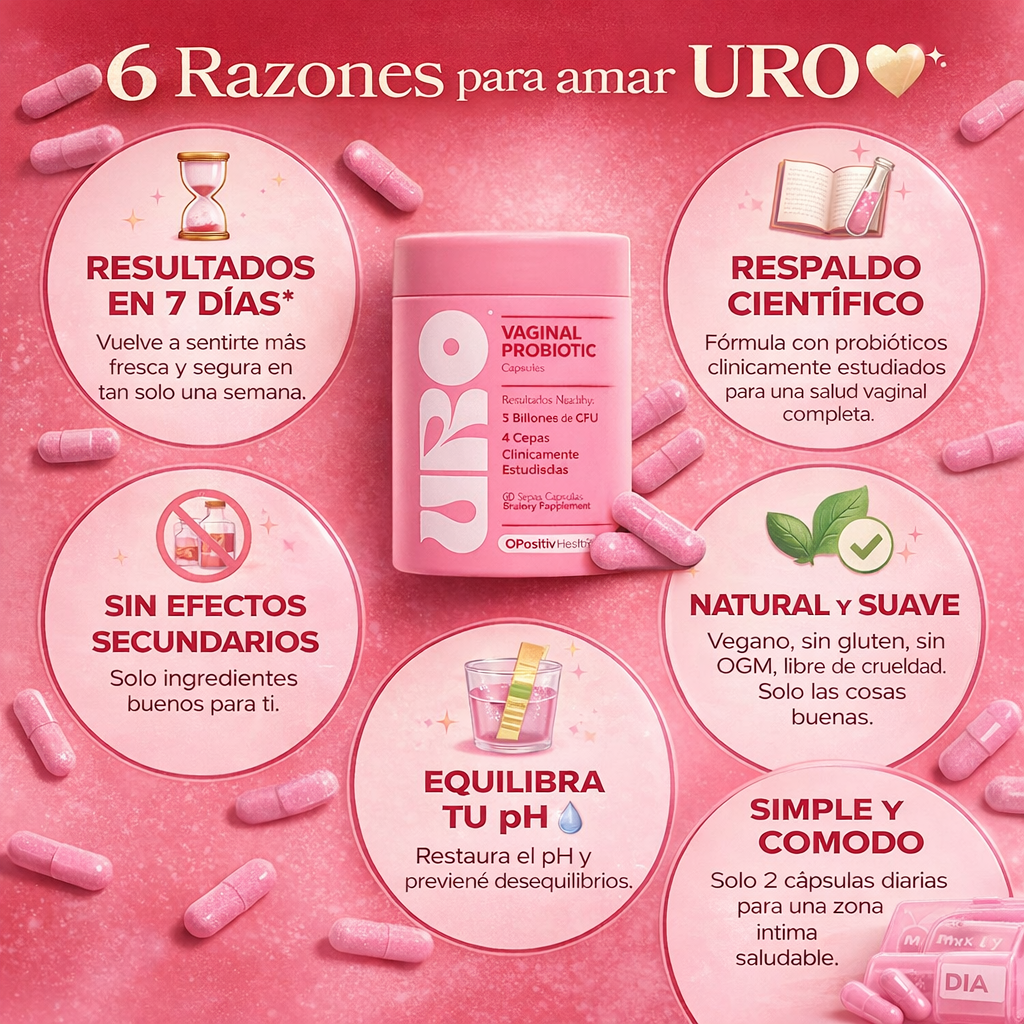URO – Vaginal Probiotic | Equilibrio Vaginal