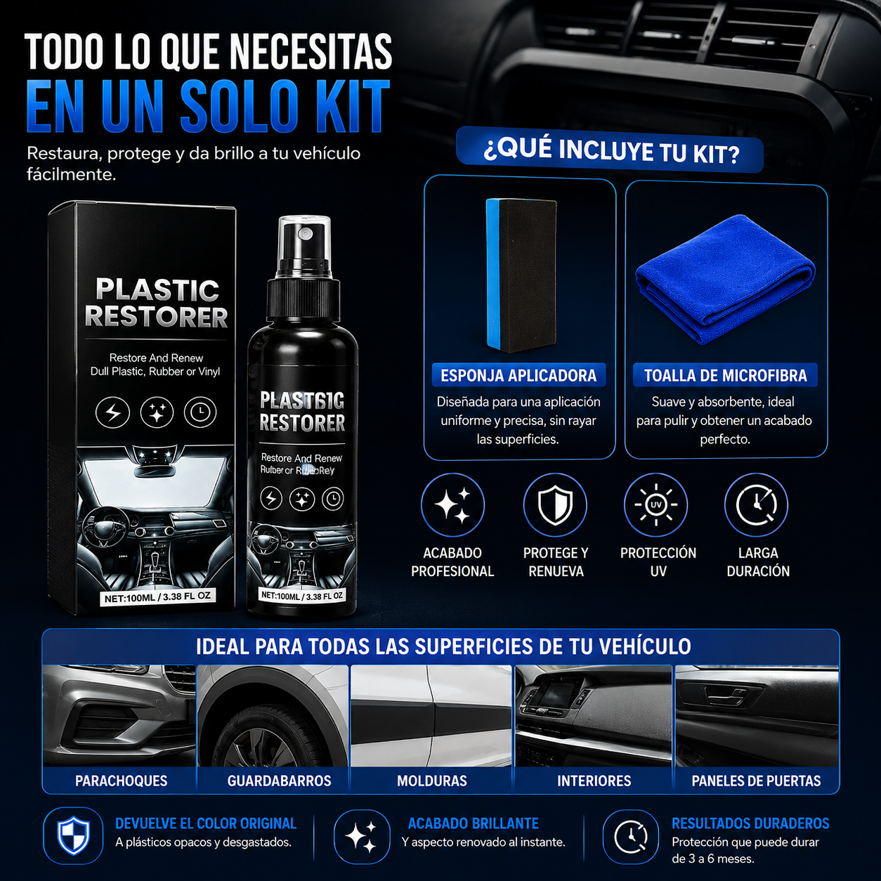 RESTAURADOR DE PLÁSTICOS